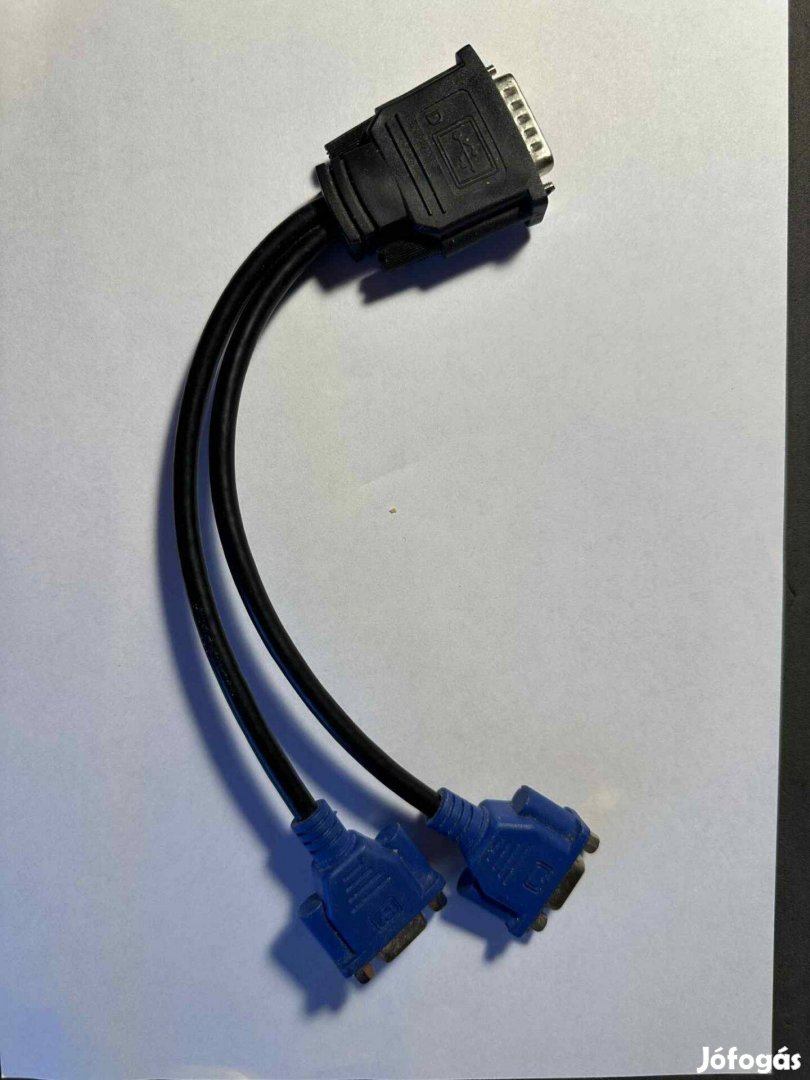 DMS 59 2X VGA - Y kábel splitter