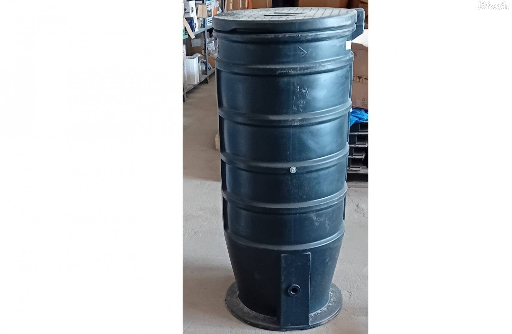 DN500X1250 szerelt vízóraakna szigetelt fedéllel