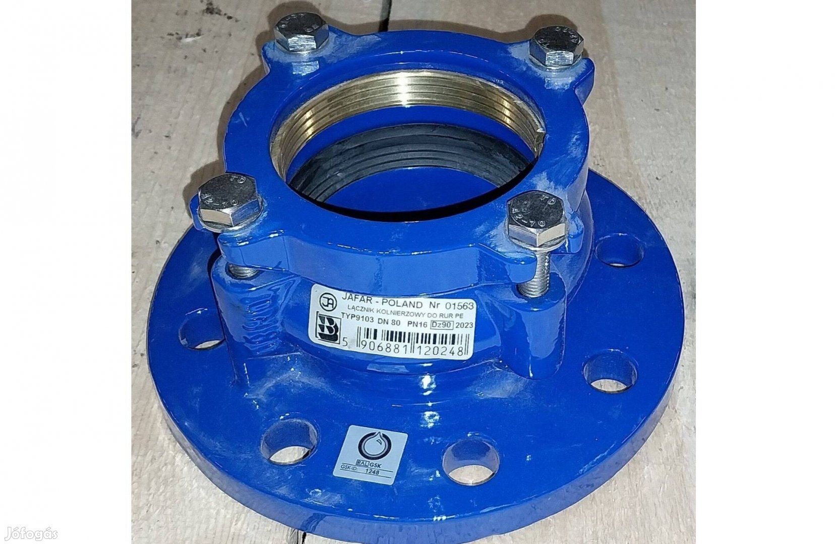 DN80 DZ90 EPDM PN16 Húzásbiztos Karimás Kötés