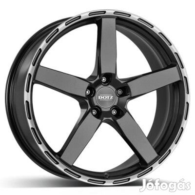 DOTZ MarinaBay Sötét gunmetal Polírozott 8X19 5X114,3 ET38 CB71,6 |