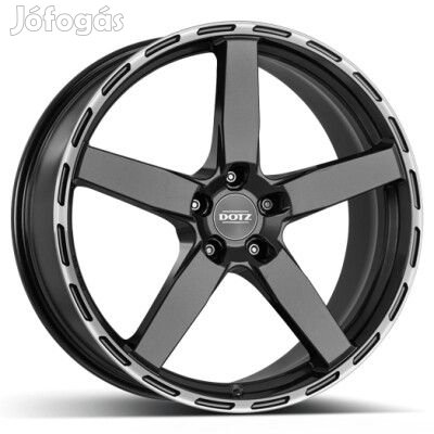 DOTZ MarinaBay Sötét gunmetal Polírozott 8,5X18 5X120 ET35 CB72,6 |