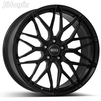 DOTZ Suzuka black fekete 8X18 5X112 ET48 CB70,1 | alufelni |