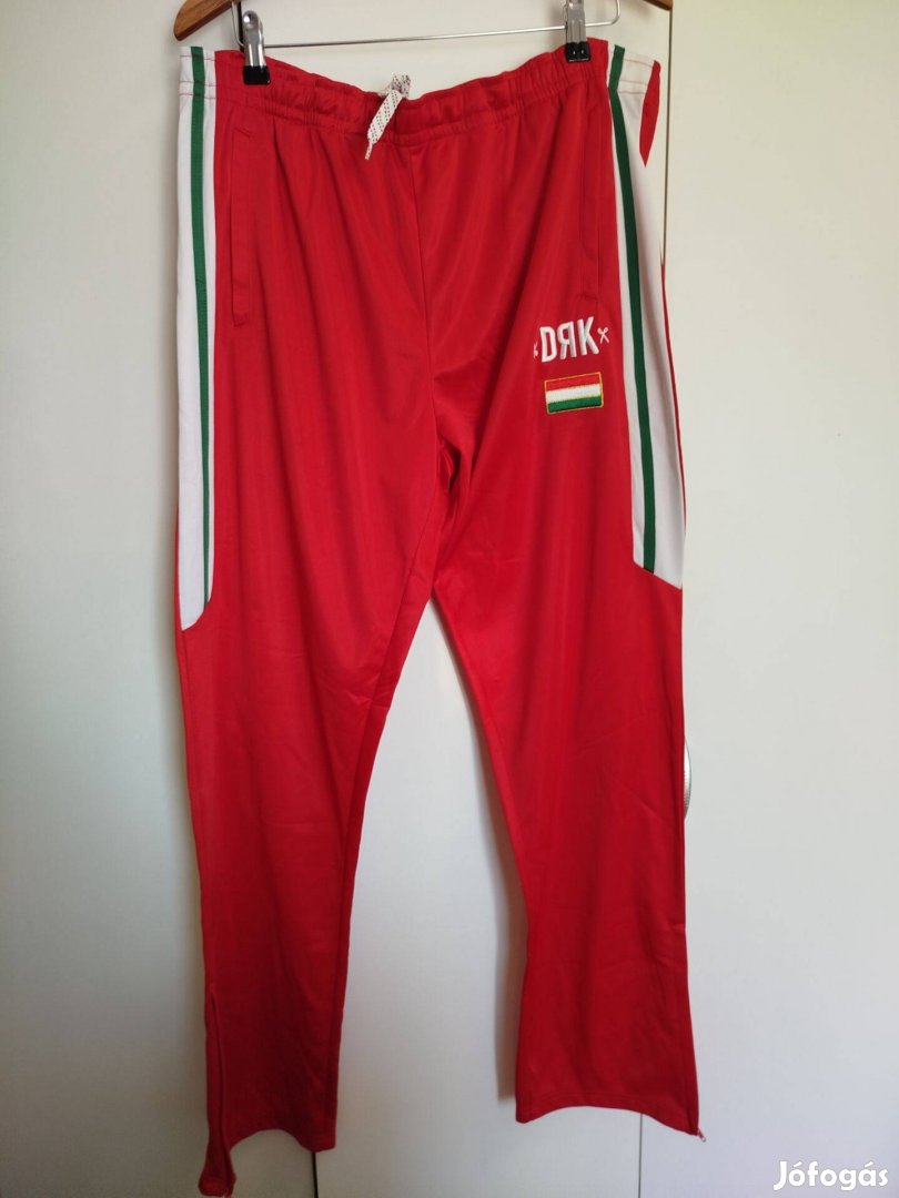 DRK, piros, szabadidő nadrág, 2XL-es