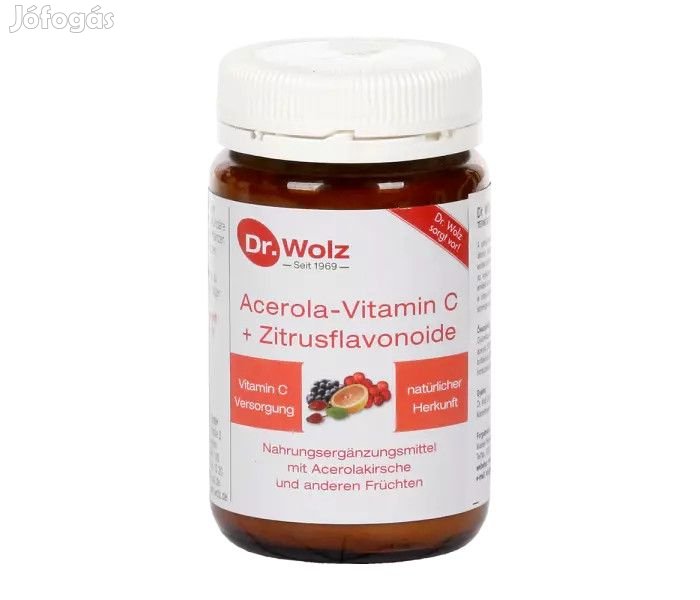 DR.WOLZ ACEROLA C-VITAMIN+ZITRUSFLAVONOIDE POR