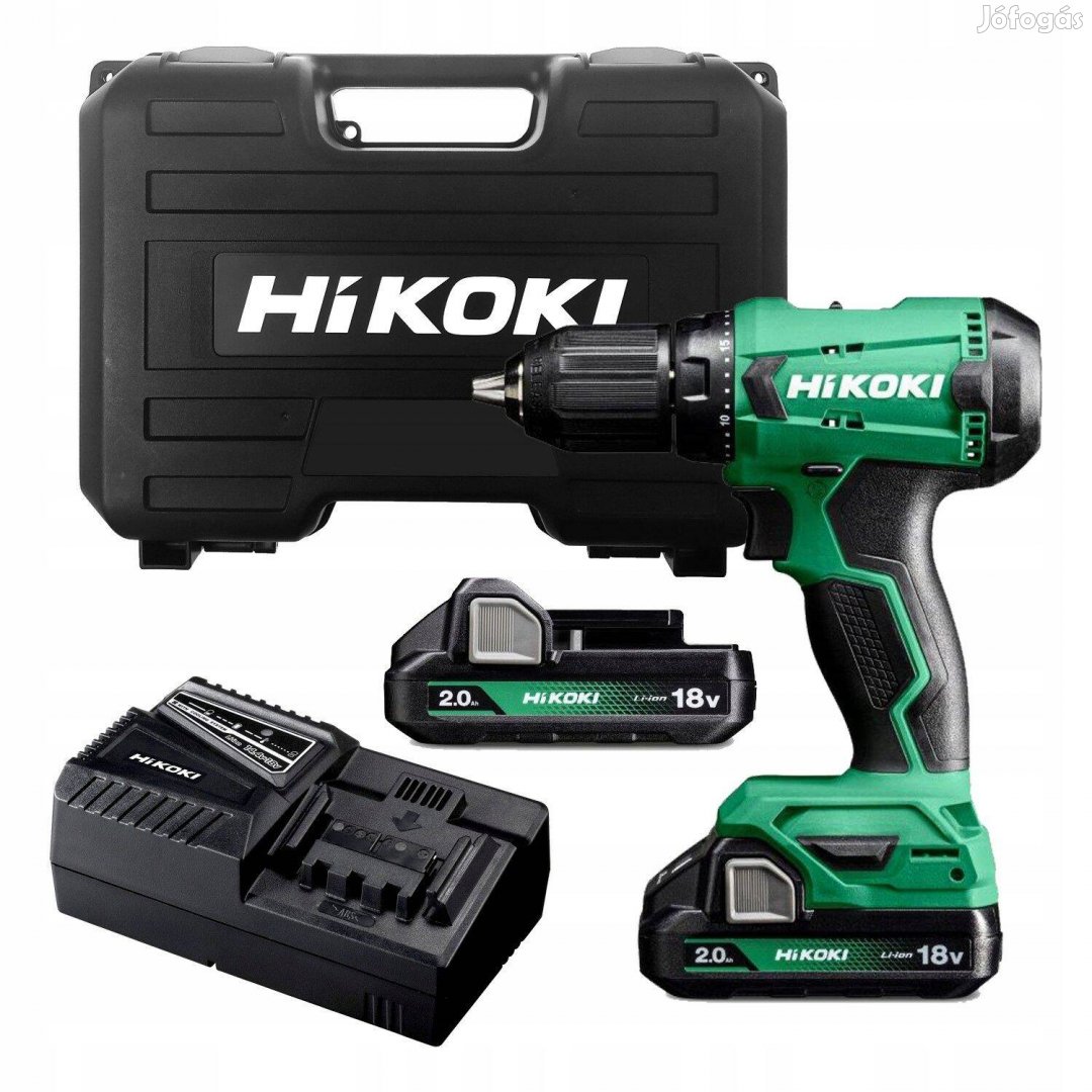 DS18Dawcz Hikoki akkus fúró-csavarbehajtó 18V Li-ion 50Nm