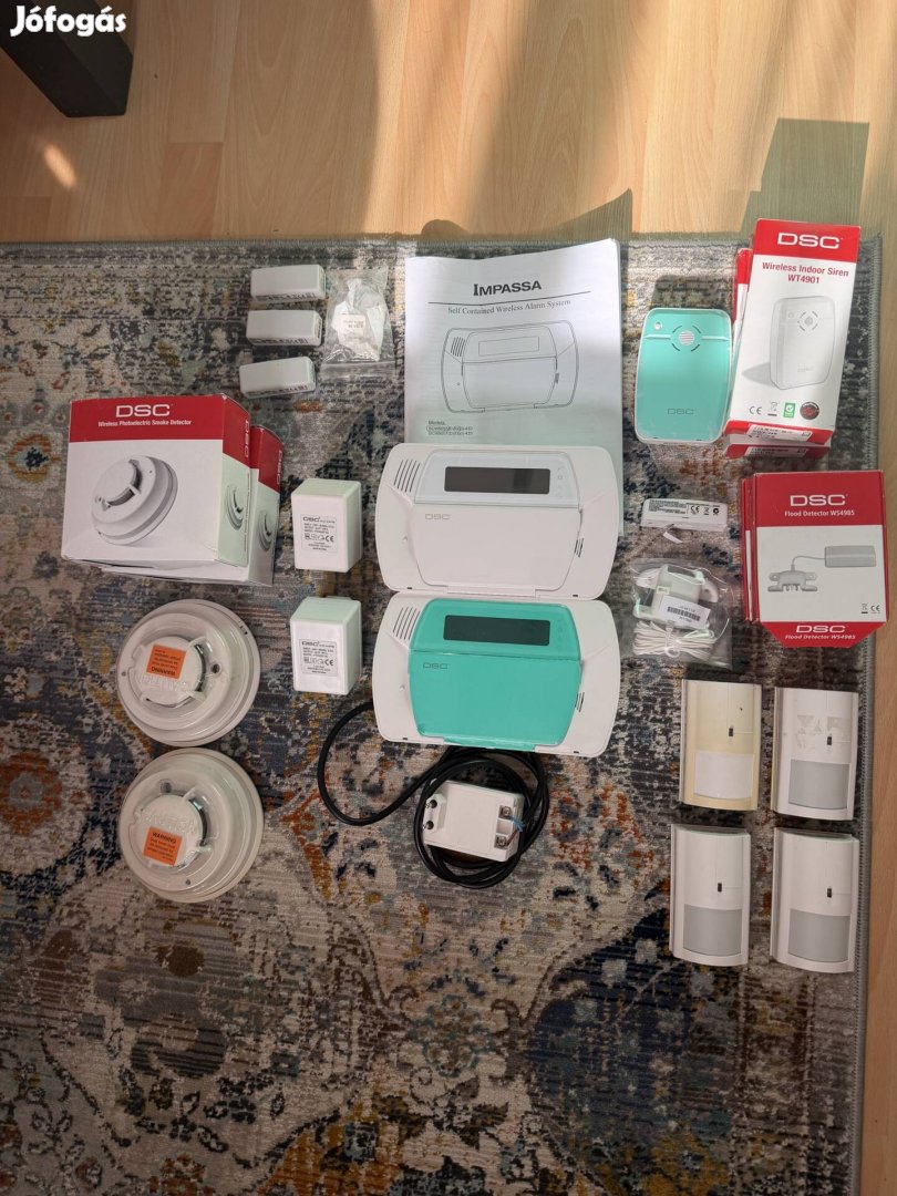 DSC vezeték mentes riasztó