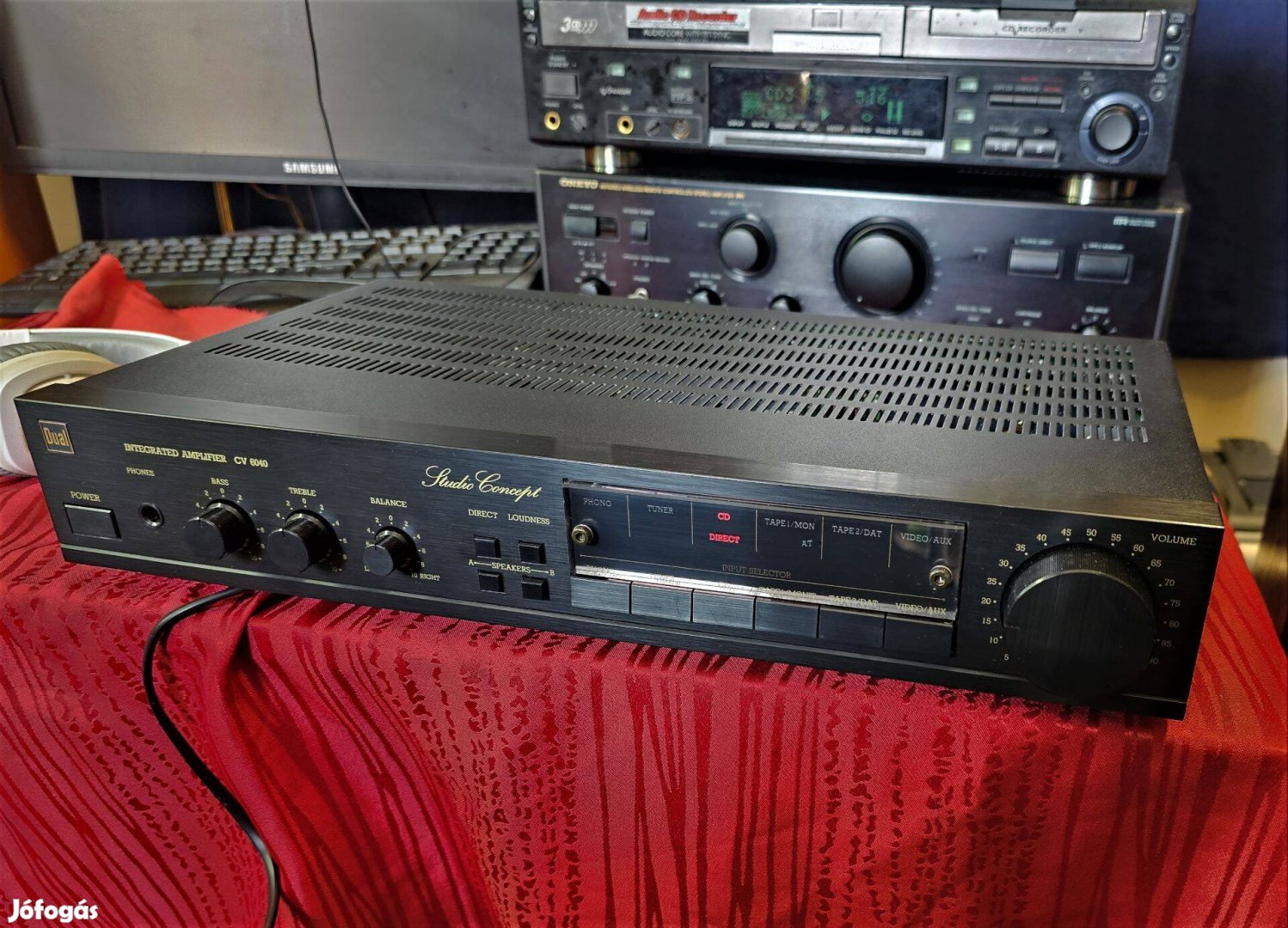 DUAL CV6040 Studio Concept Audiophille Erősítő Gyönyörű!