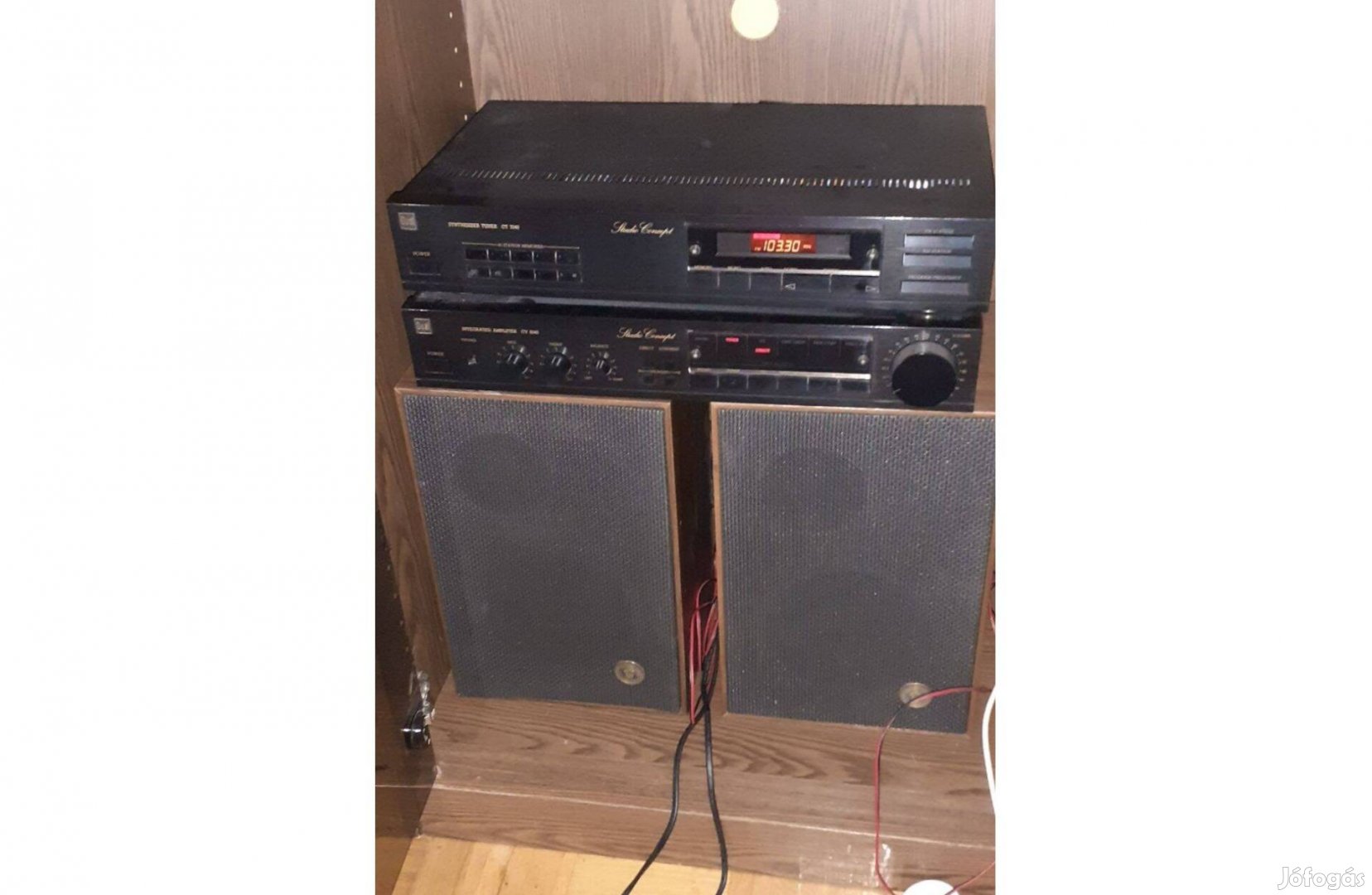 DUAL hifi erősítő és rádió és 2 db Orion hangfal