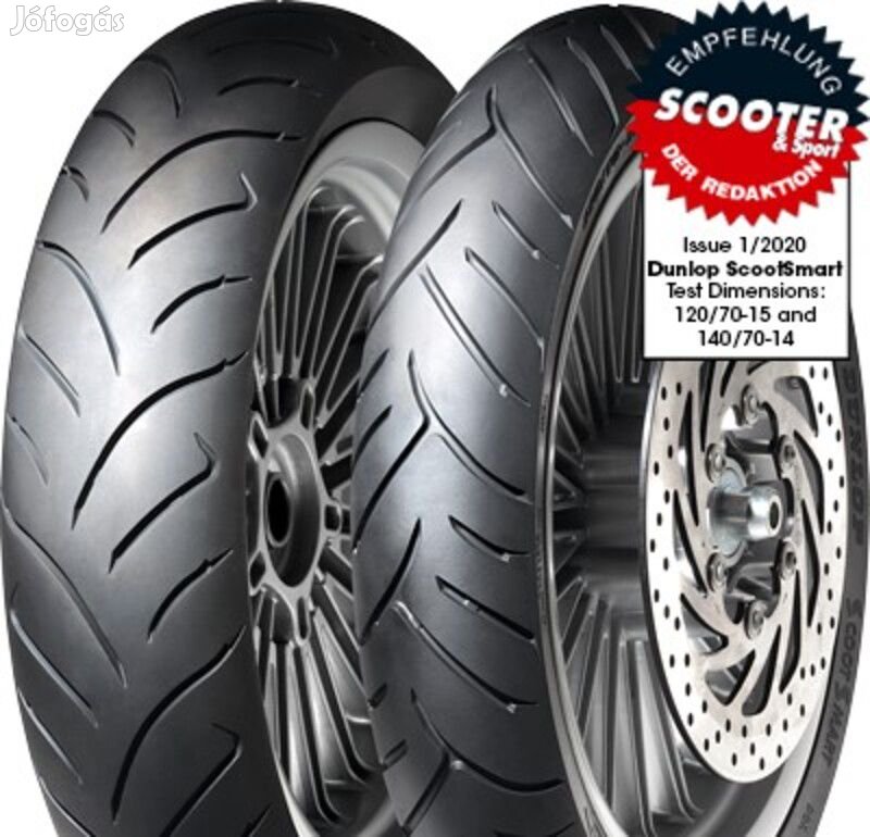 DUNLOP SCOOTSMART 90/80-16 M/C 51S TL robogógumi