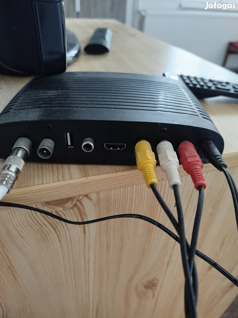 DVB-T2 beltéri egység set top box mindig tv ingyen posta