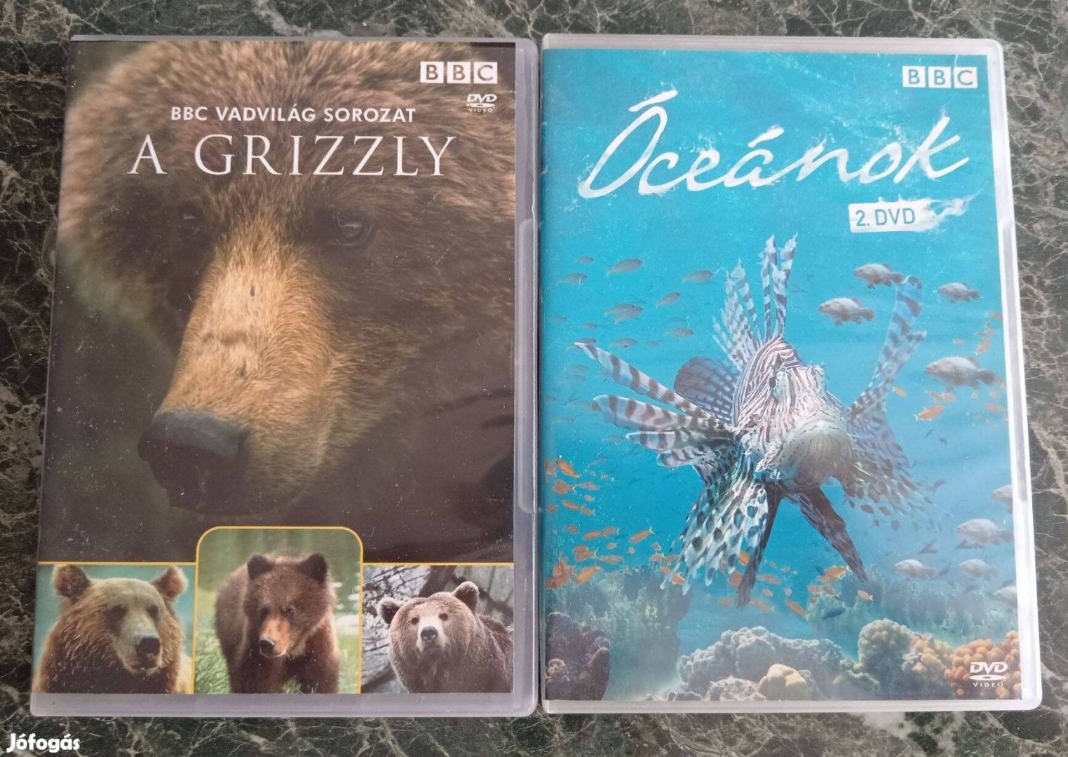 DVD BBC Vadvilág sorozat A Grizzly, Óceánok