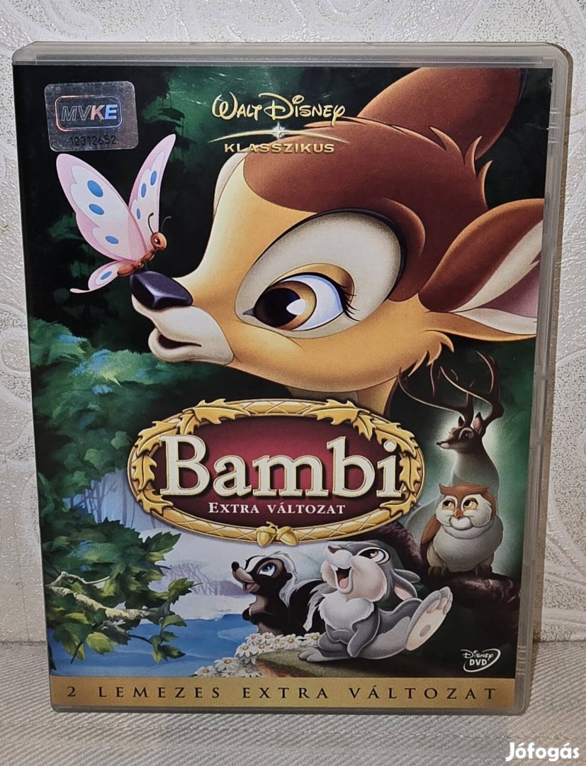 DVD:Bambi/Muppets/Kőkemény, stb