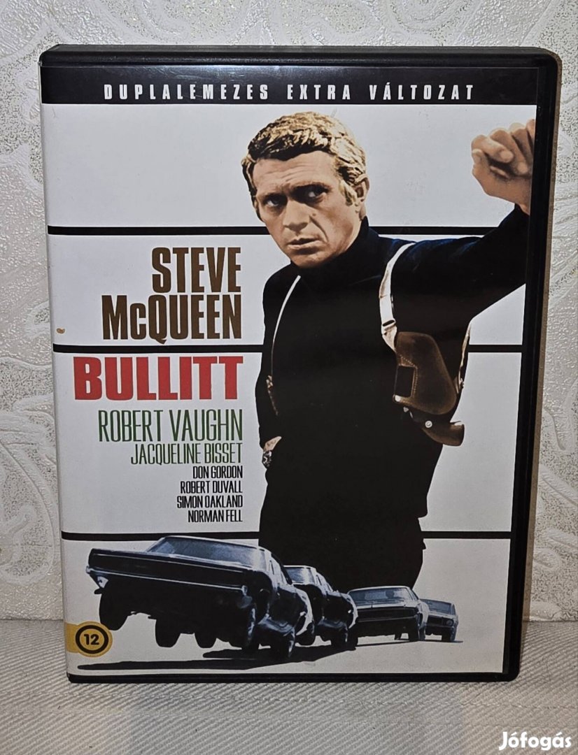 DVD:Bullitt/Keresztanya/A háború áldozatai/A muzsika hangja,stb