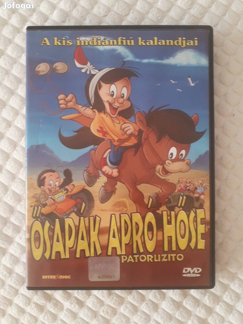 DVD Film: Ősapák Apró Hőse Patoruzito rajzfilm