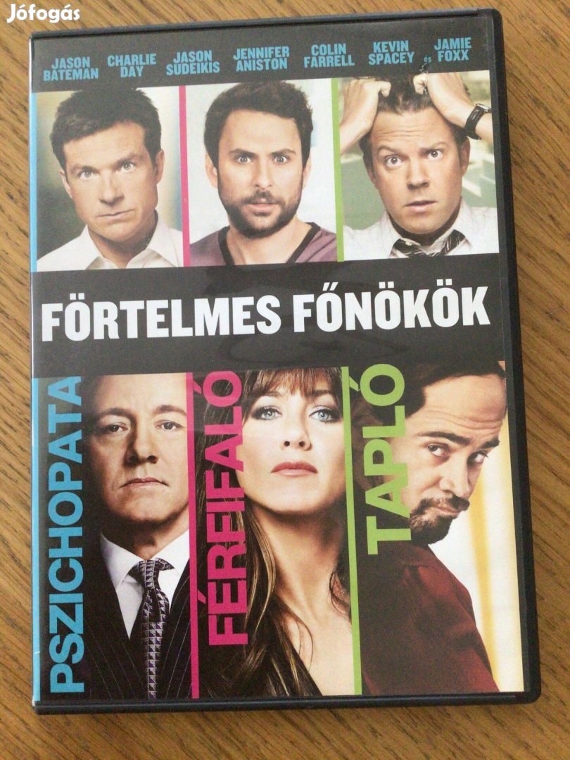 DVD Förtelmes főnökök (Colin Farrell, Jennifer Aniston, Kevin Spacey