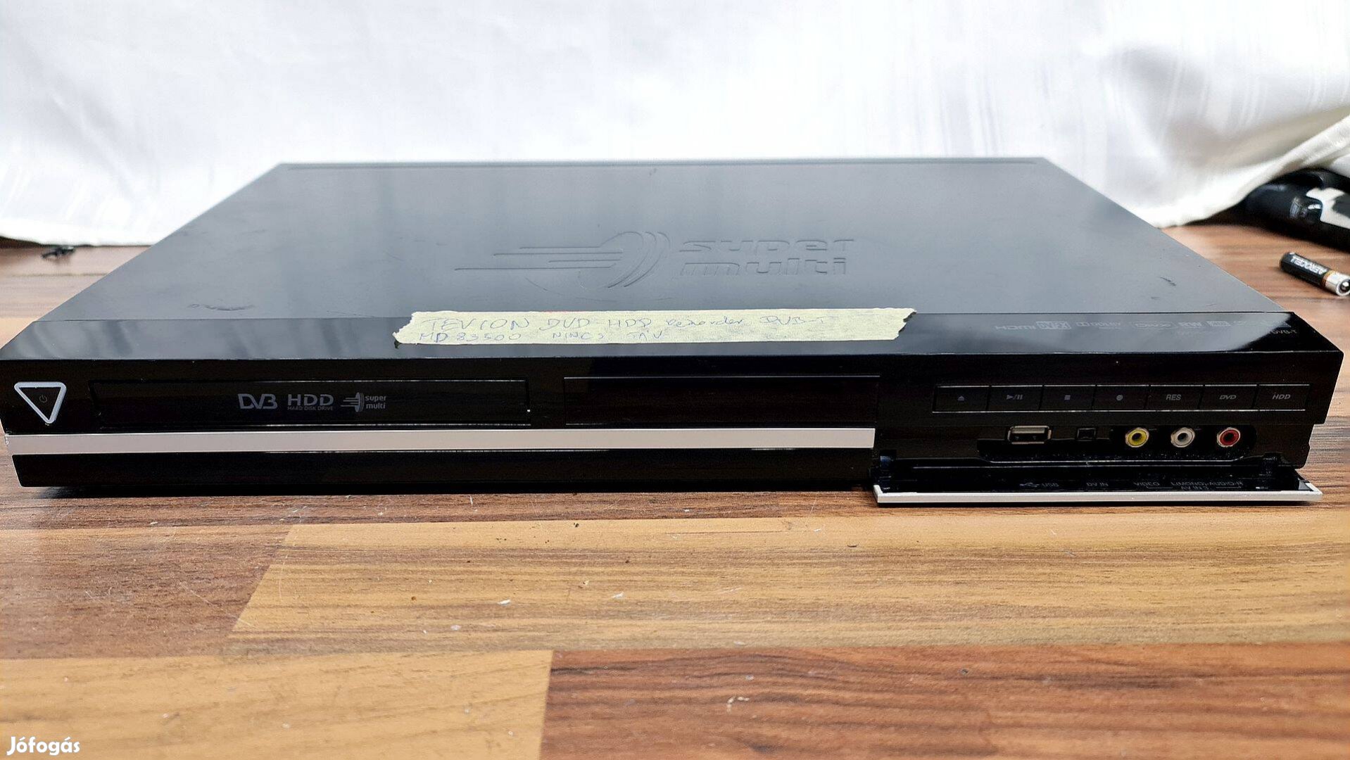 DVD-HDD recorder Medion Devion MD83500 és DVB-T