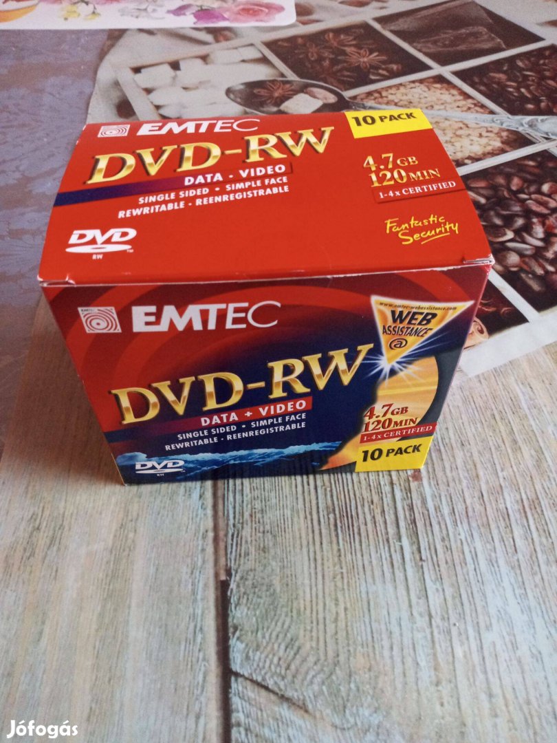 DVD-RW lemez eladó