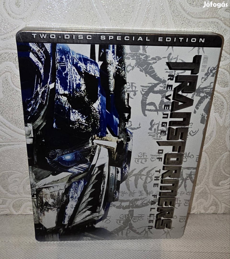 DVD Steelbook:Transformers-A bukottak bosszúja/Vasember .