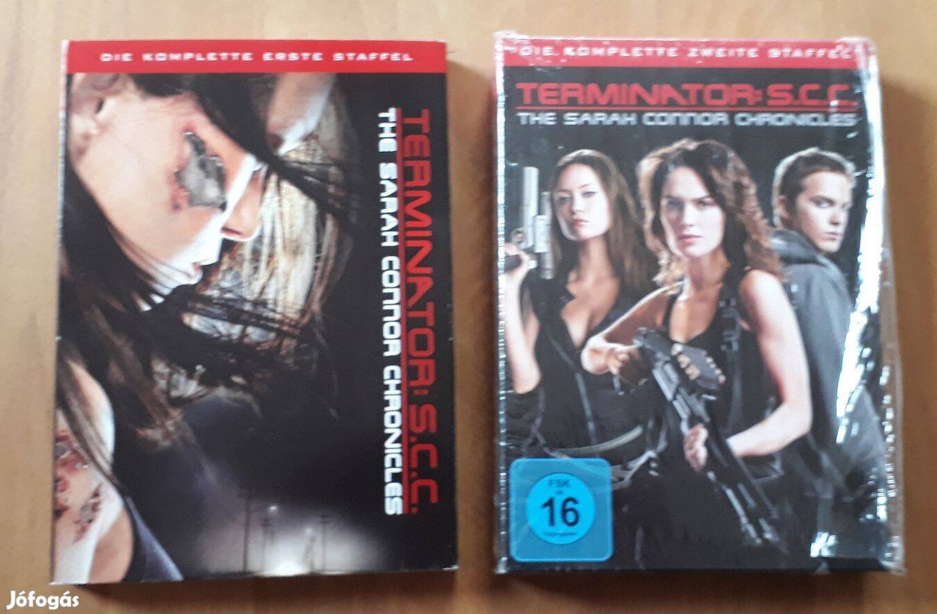 DVD Terminator the Sarah Connor Chronicles komplette Serie in 2 Bo