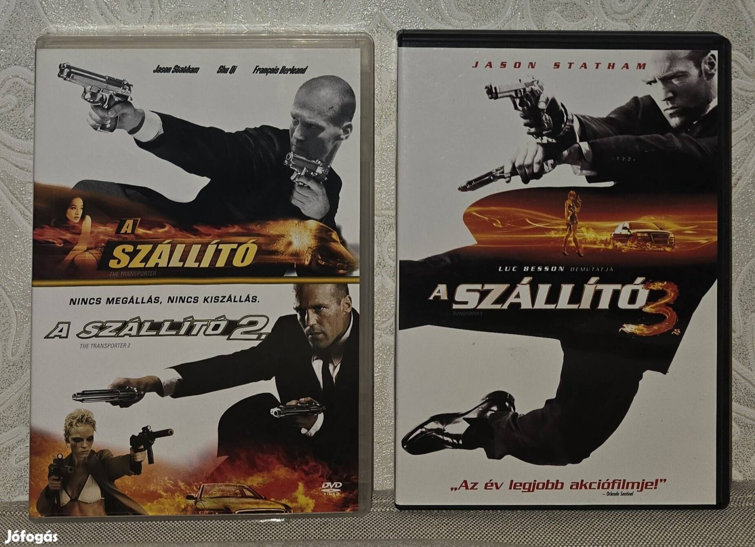 DVD: A szállító1-3.(Jason Statham)