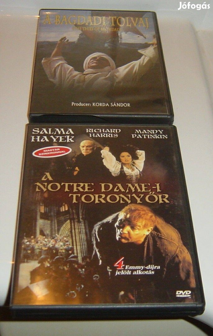 DVD - A bagdadi tolvaj / A Notre Dame-i toronyőr