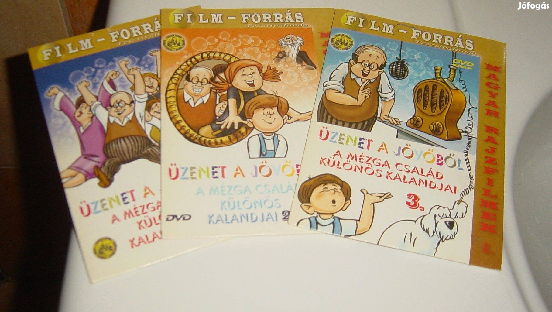 DVD - Mézga Család különös kalandjai (1969.) 1,2,3 - gyűjtőknek