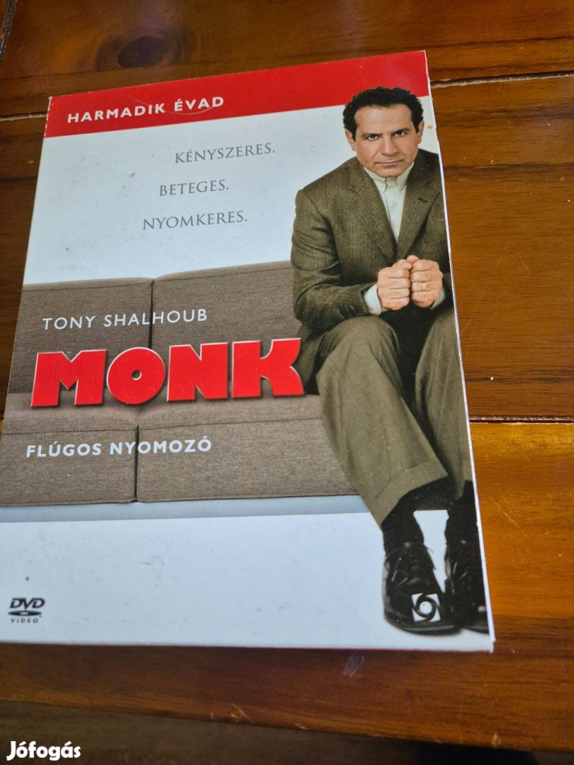 DVD - Monk - A flúgos nyomozó - 3. évad