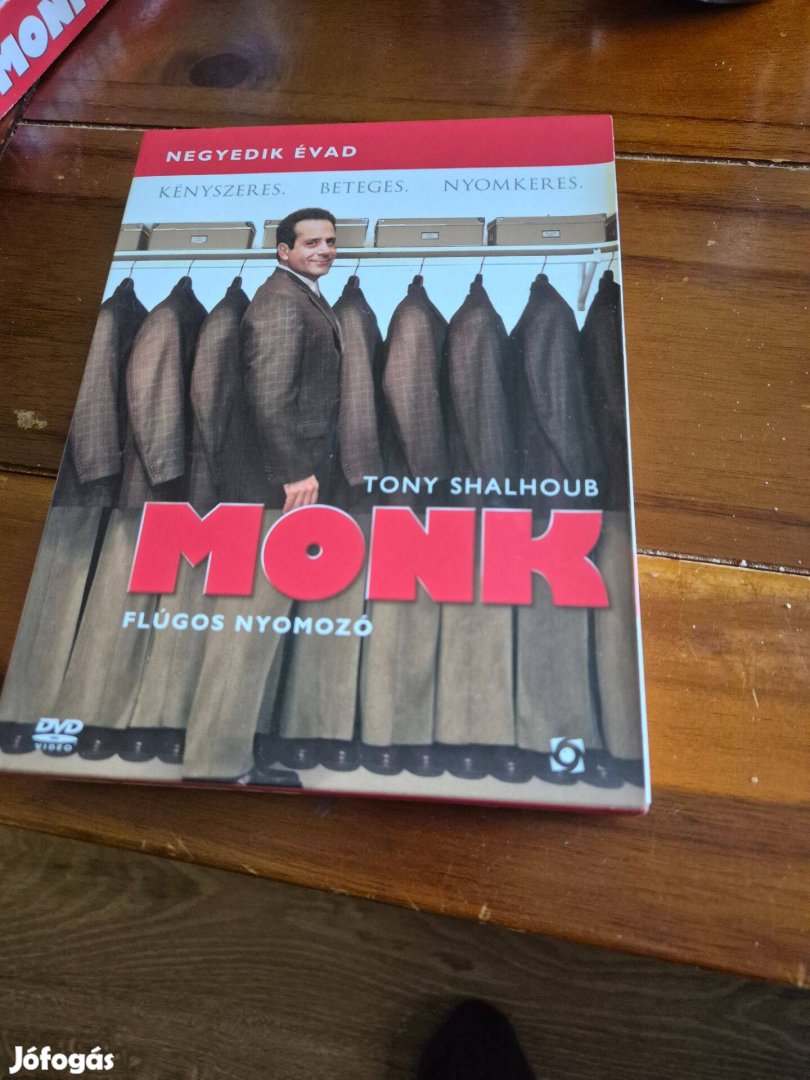 DVD - Monk - A flúgos nyomozó - 4. évad