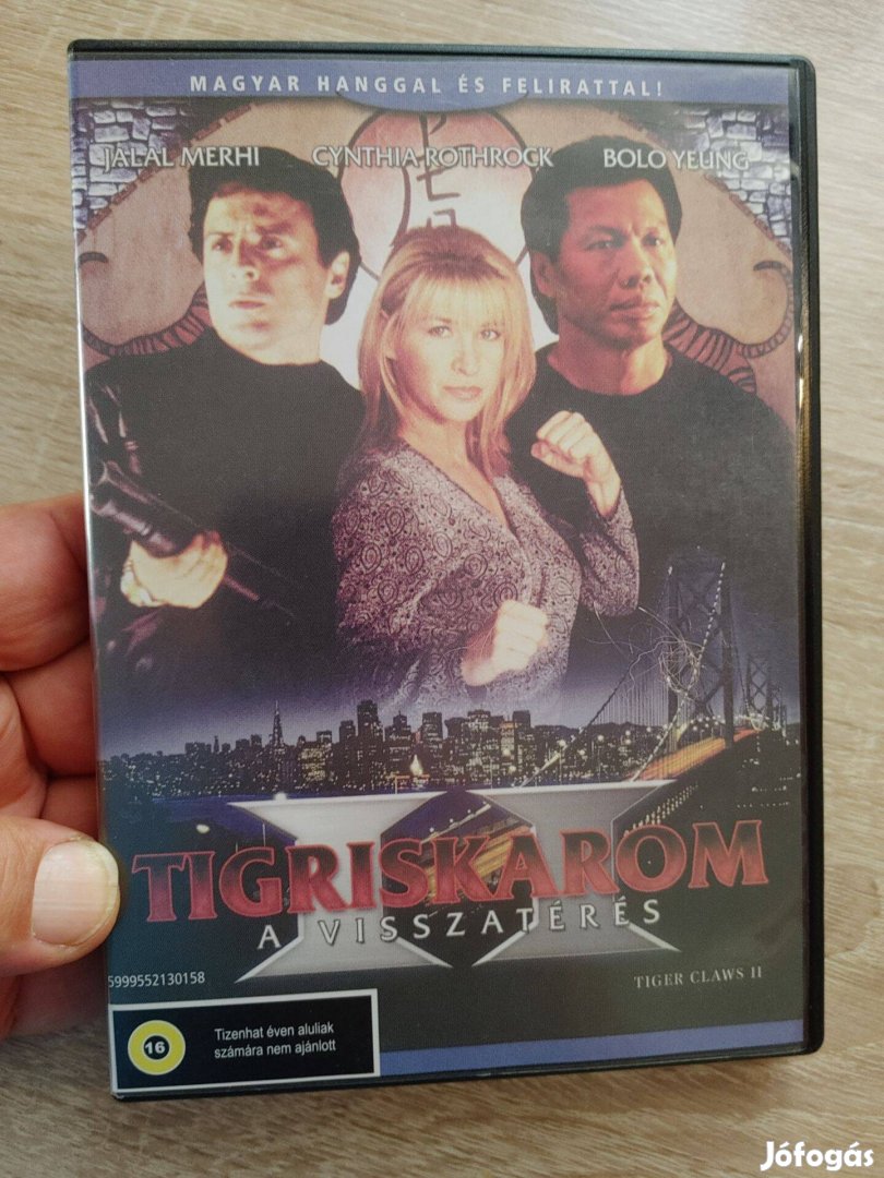 DVD - Tigriskarom - A visszatérés (Cynthia Rothrock)