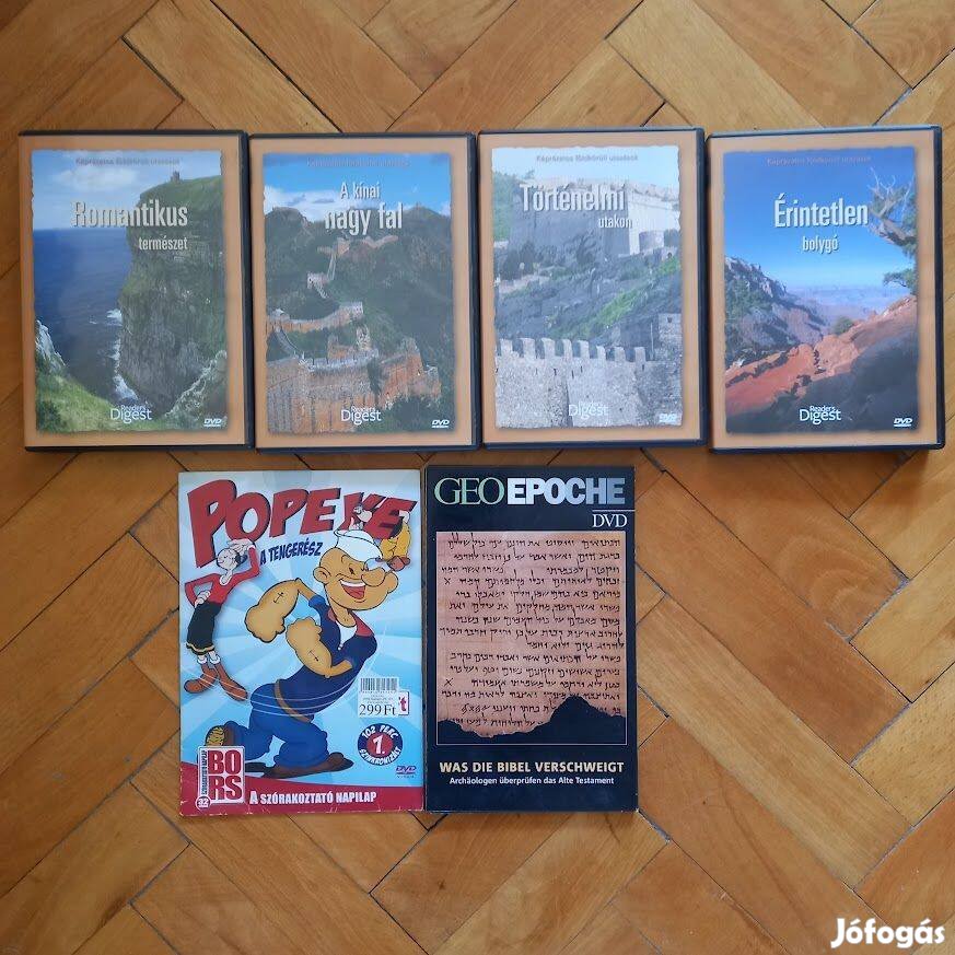 DVD csomag jelképes áron