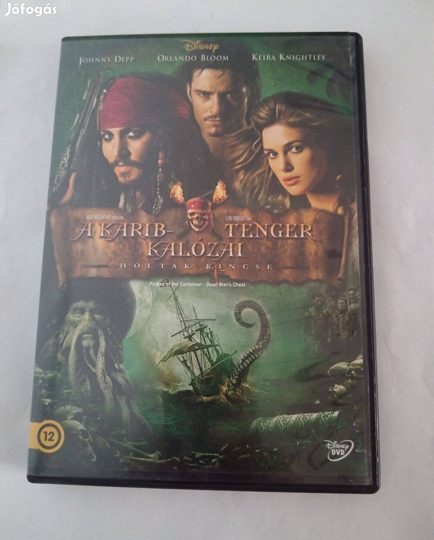 DVD film A Karib-Tenger Kalózai - Holtak Kincse