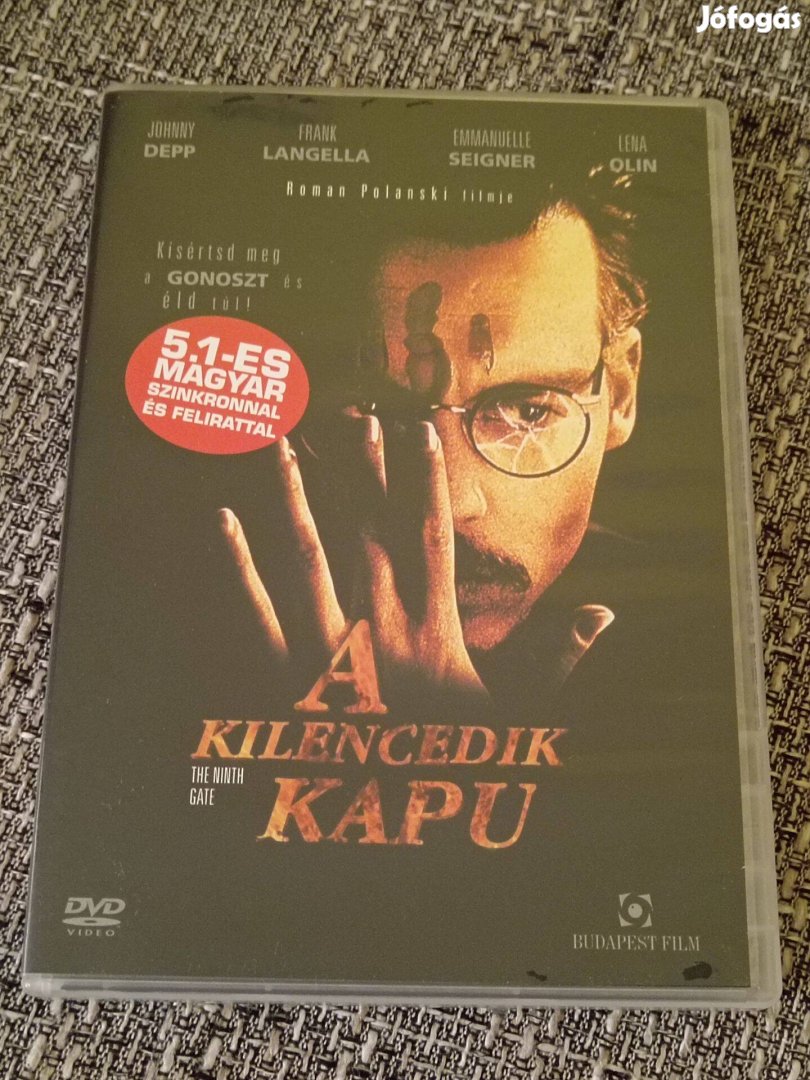 DVD film A Kilencedik Kapu Johnny Depp