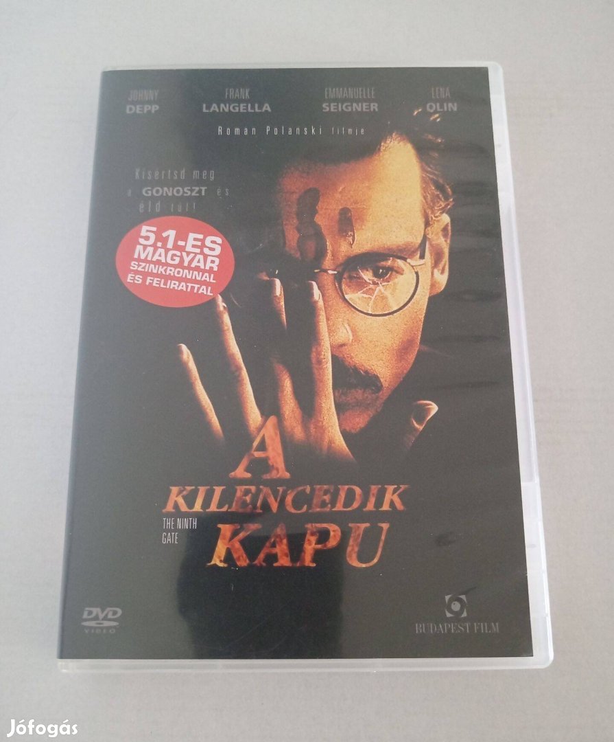 DVD film A Kilencedik Kapu Johnny Depp