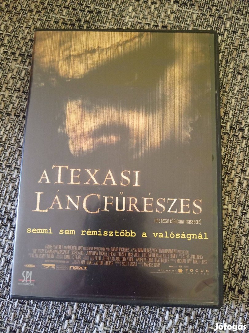 DVD film A Texasi Láncfűrészes