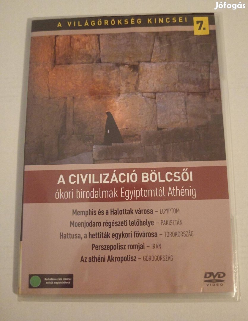 DVD film A Világörökség Kincsei - A Civilizáció Bölcsői