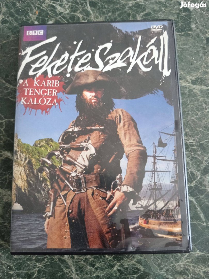 DVD film BBC Feketeszakáll - A Karib Tenger Kalóza
