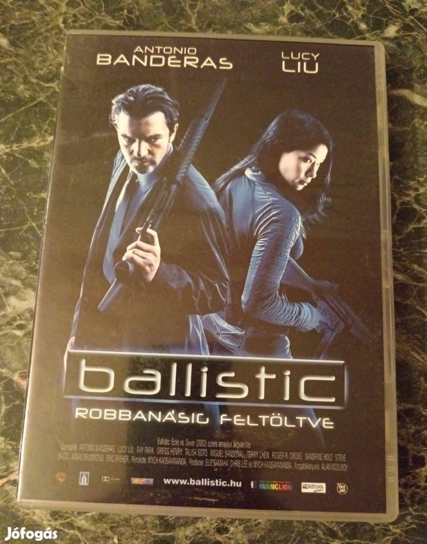 DVD film Ballistic Antonio Banderas Lucy Liu