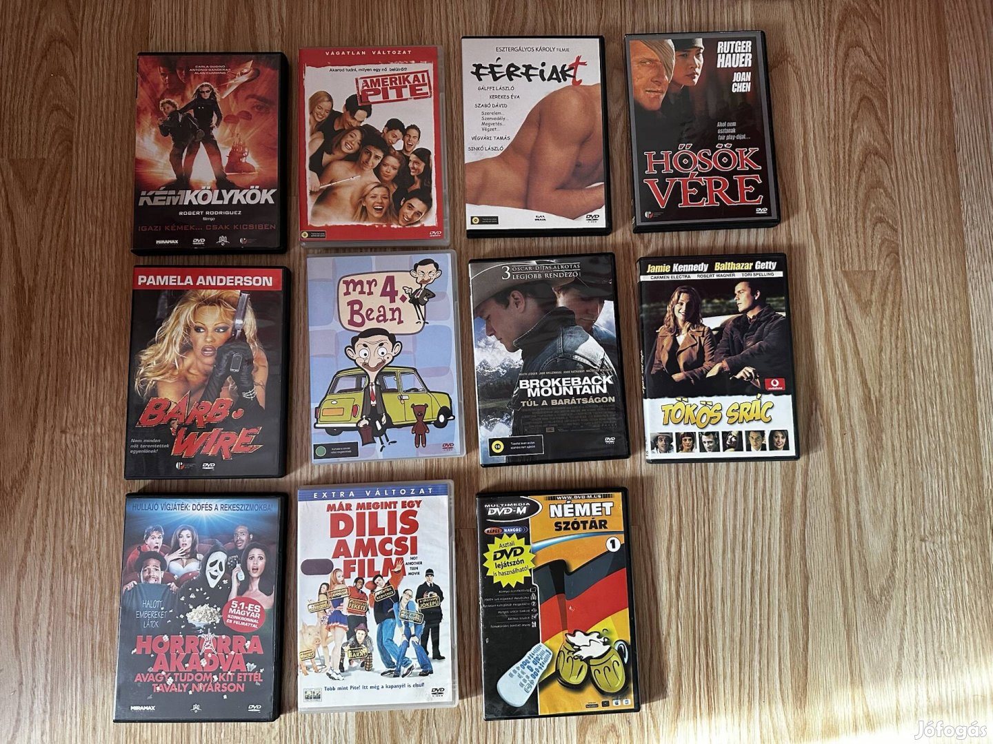 DVD film csomag egyben 11 db