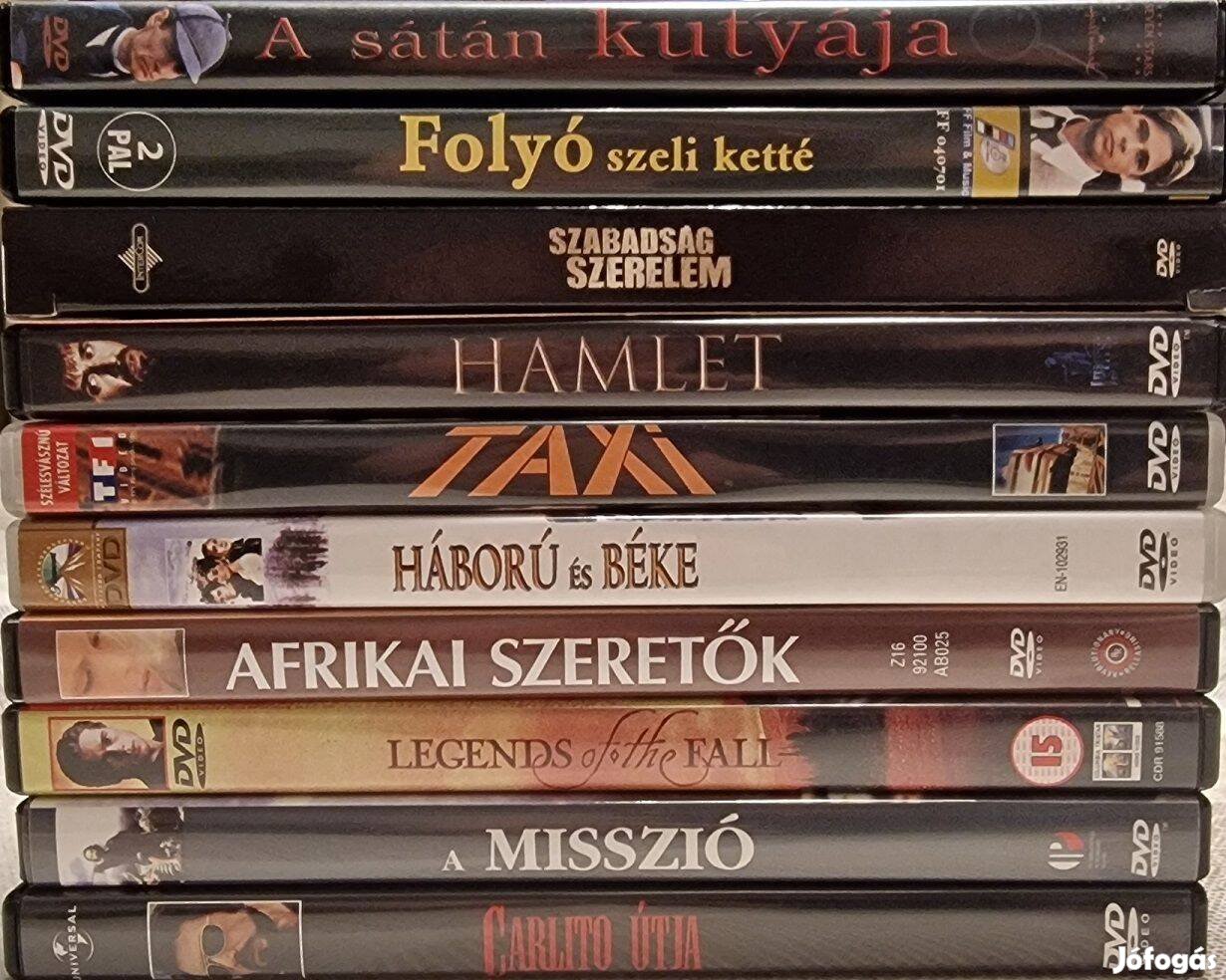 DVD filmek, szenzációs sikerek, két gombóc fagyi áráért V