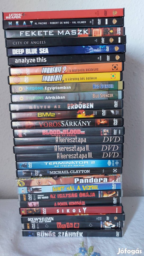 DVD filmek eladók