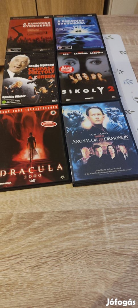 DVD filmek eladók
