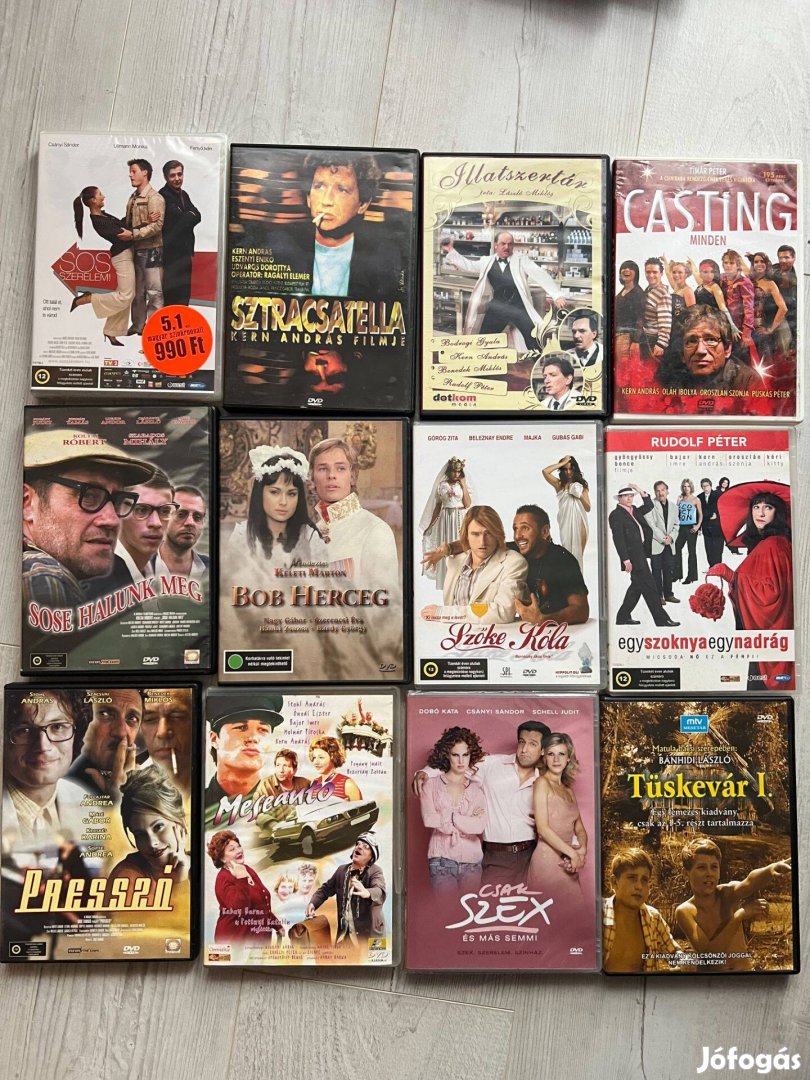 DVD filmek magyar sikerfilmek Debrecenben eladó