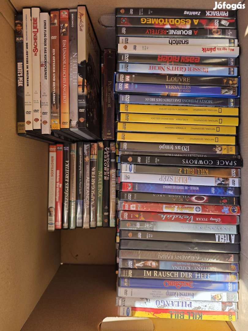 DVD gyűjtemény 97db