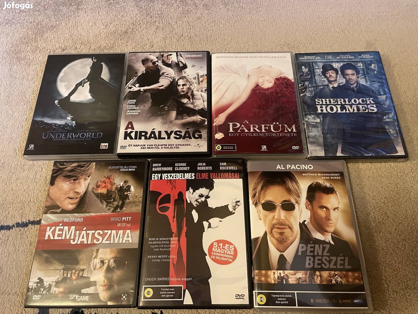 DVD gyűjtemény - akció, thriller 