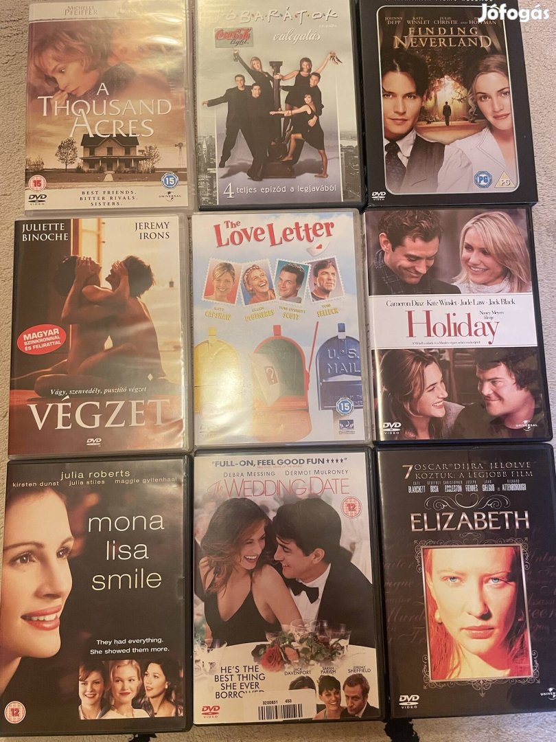 DVD gyűjtemény - romantikus és vígjáték 