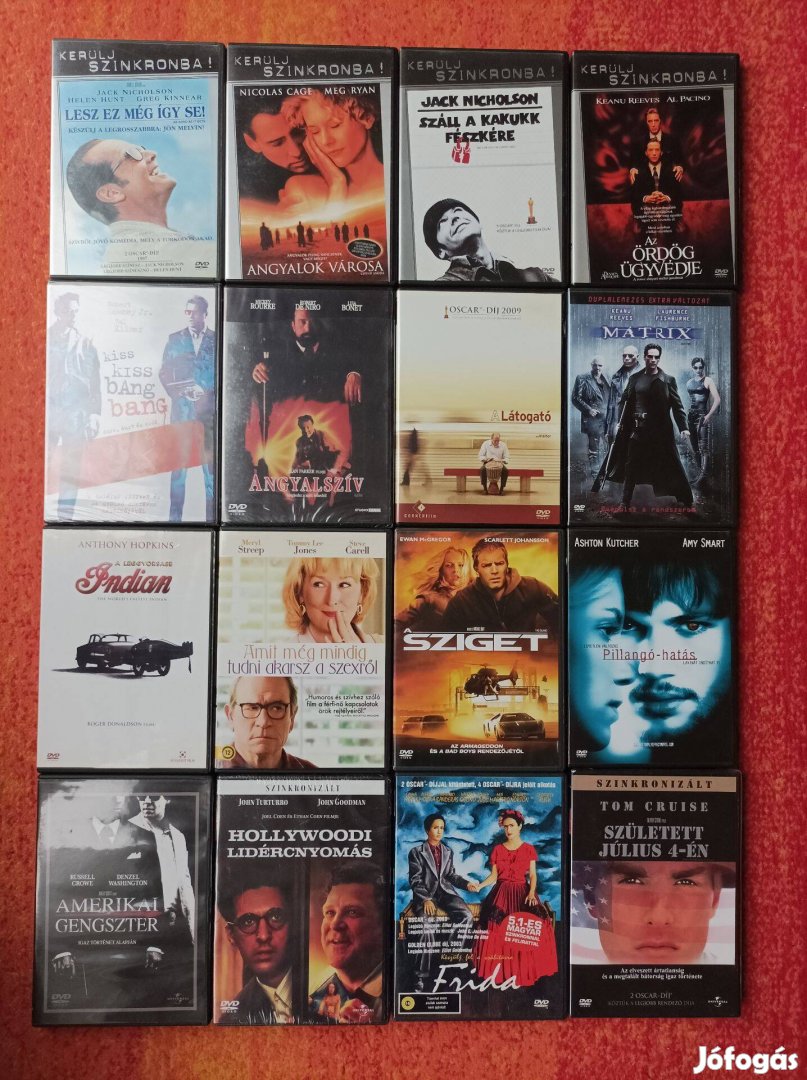 DVD gyűjtemény egyben vagy egyenként