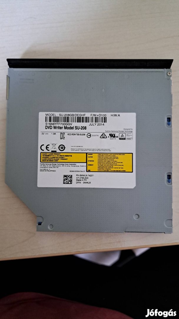 DVD író belső SU-208 laptop