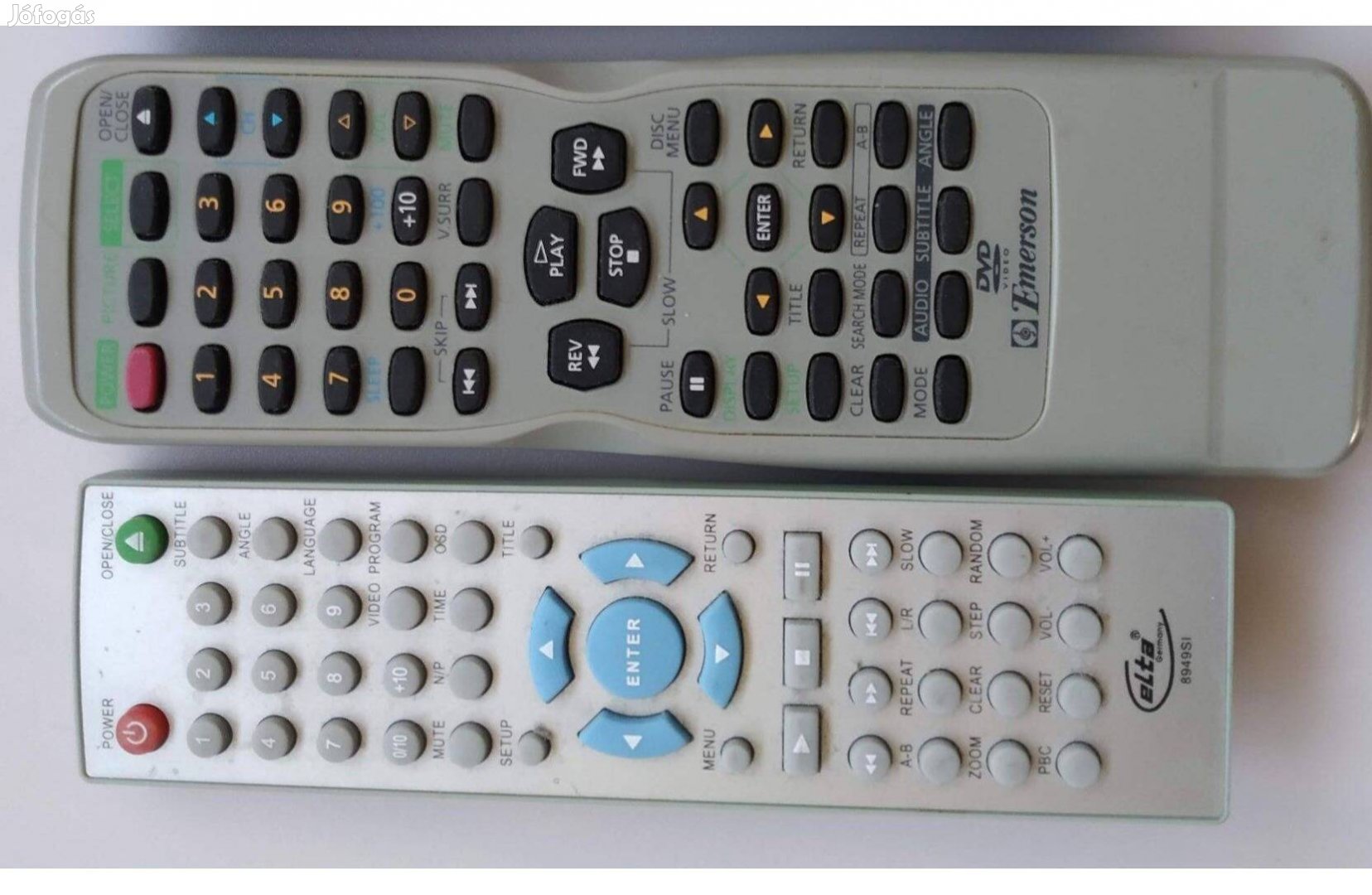 DVD játszó Távirányító ELTA 8949SI - Emerson dvdplayer Remote control