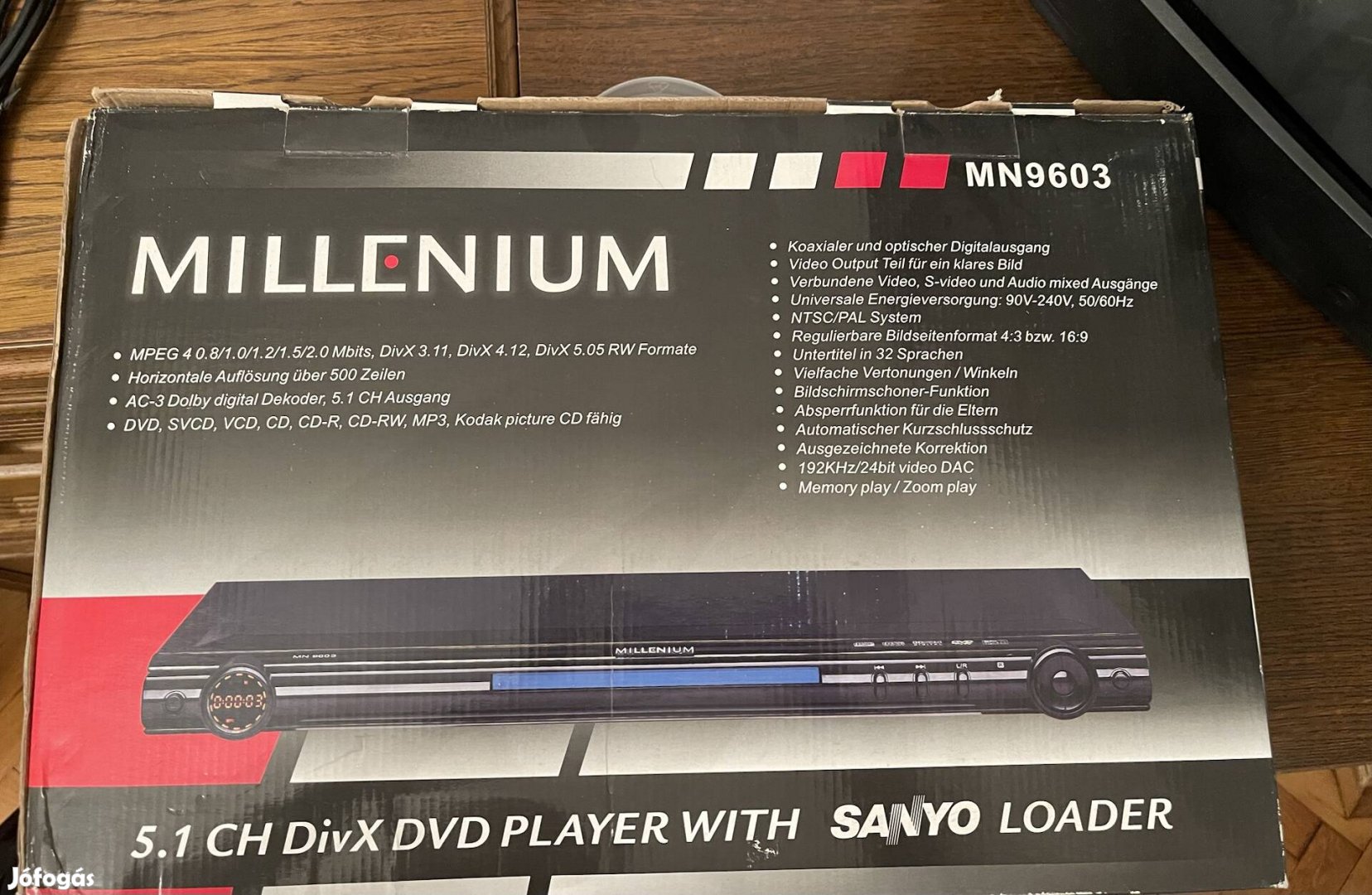 DVD lejátszó eladó
