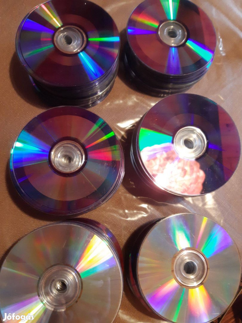 DVD lemez kreatív célra 500 db, használt